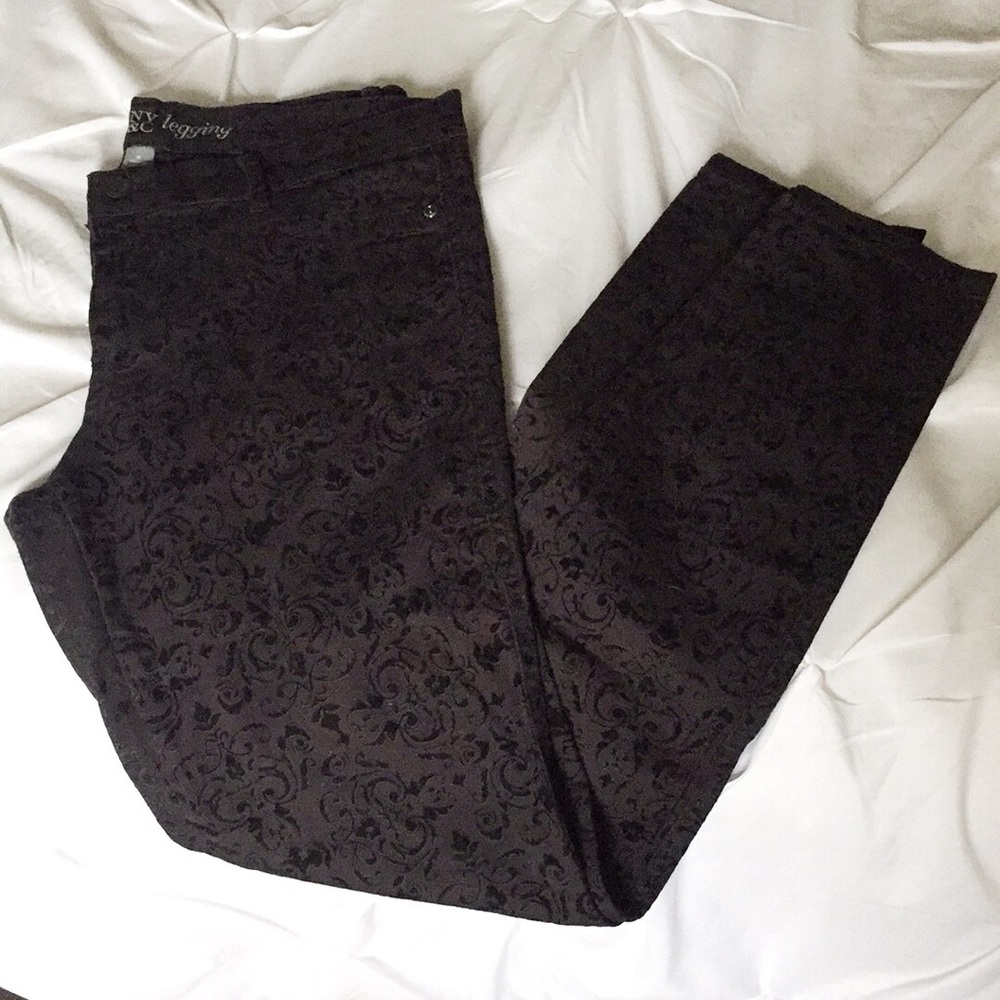 New York & Company Stretchy Black Jeans